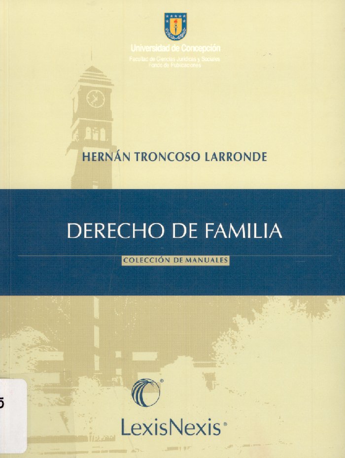 Imagen de la cubierta de Derecho de familia