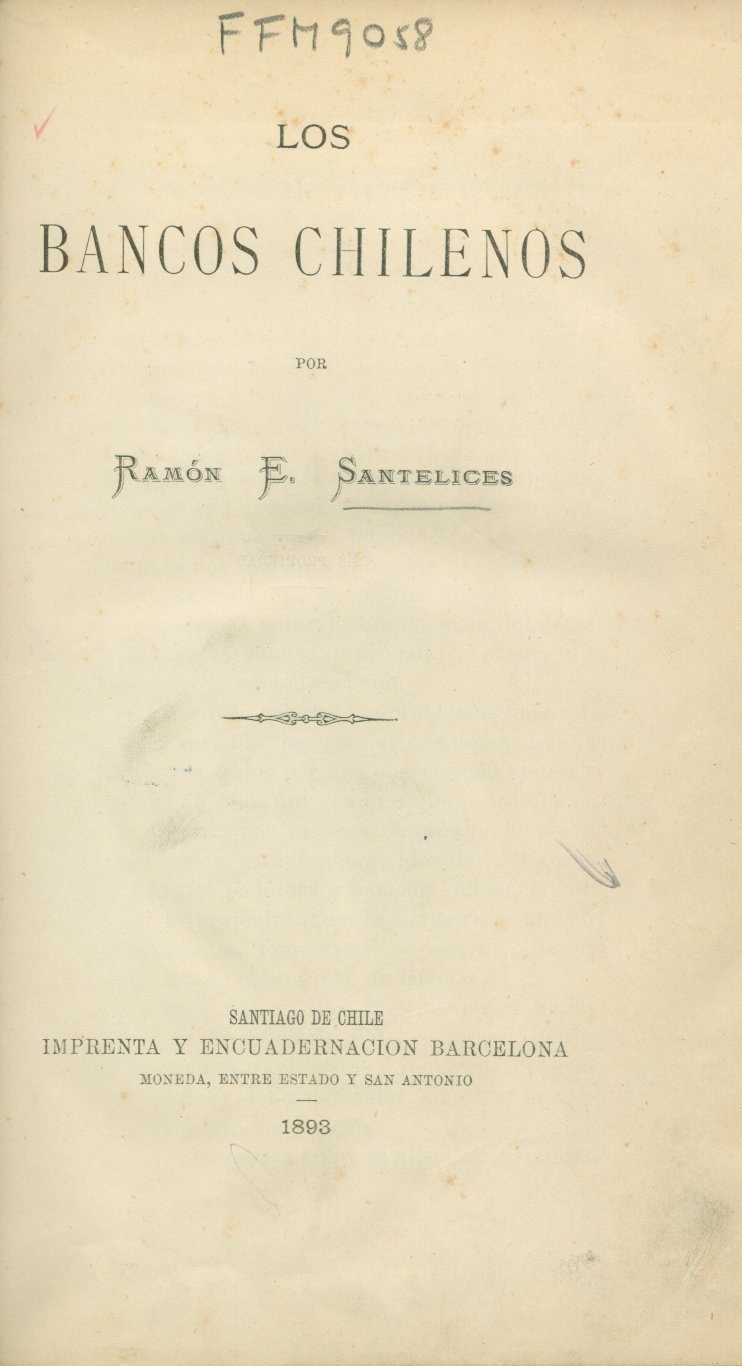 Imagen de la cubierta de Los Bancos Chilenos