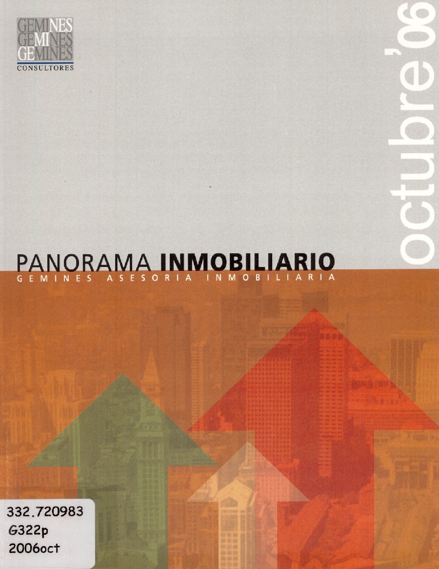 Imagen de la cubierta de Panorama inmobiliario