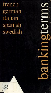 Imagen de la cubierta de Banking terms
