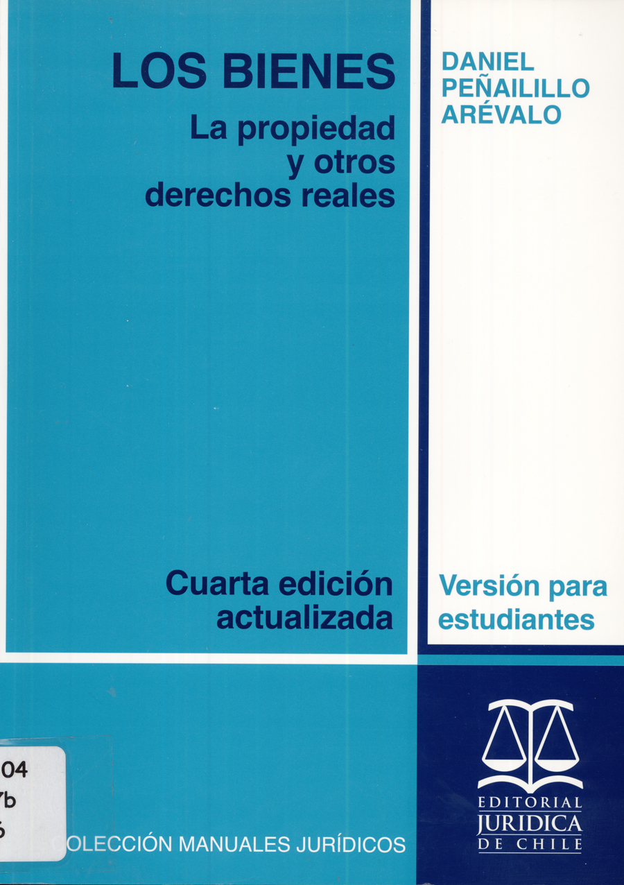 Imagen de la cubierta de Los bienes