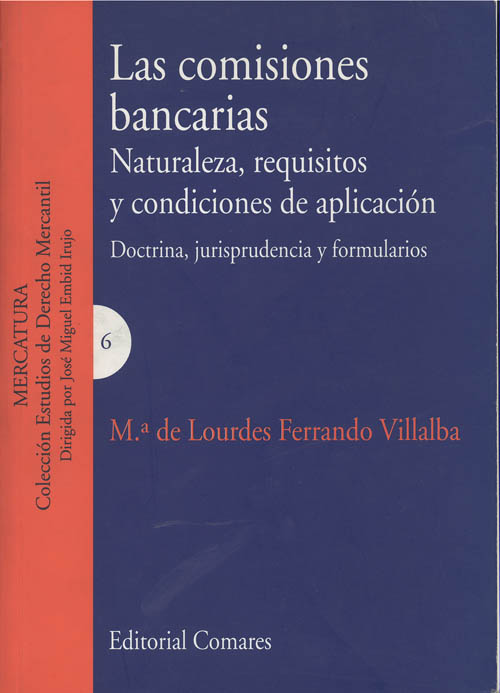 Imagen de la cubierta de Las comisiones bancarias