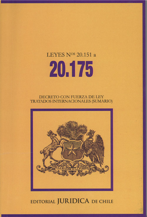 Imagen de la cubierta de Leyes N&ordm; 20.151 a 20.175
