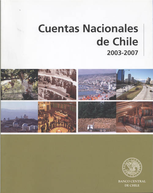 Imagen de la cubierta de Cuentas Nacionales de Chile