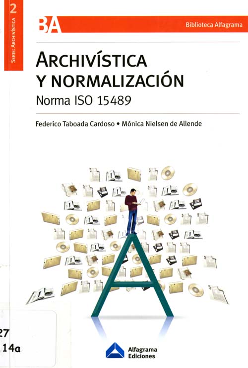 Imagen de la cubierta de Archivística y normalización.