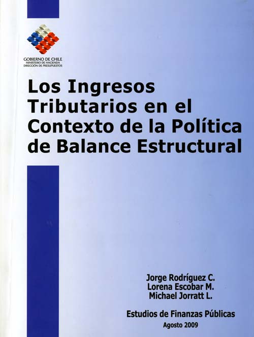 Imagen de la cubierta de Los ingresos tributarios en el contexto de la pol&iacute;tica de balance estructural