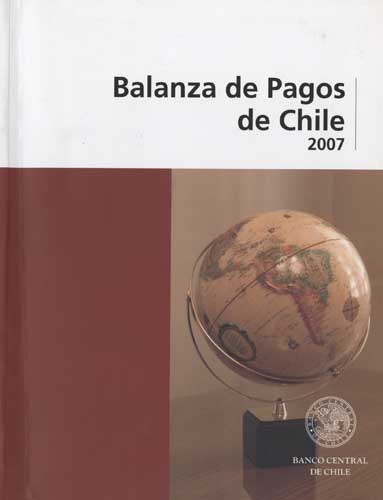 Imagen de la cubierta de Balanza de pagos de Chile 2007