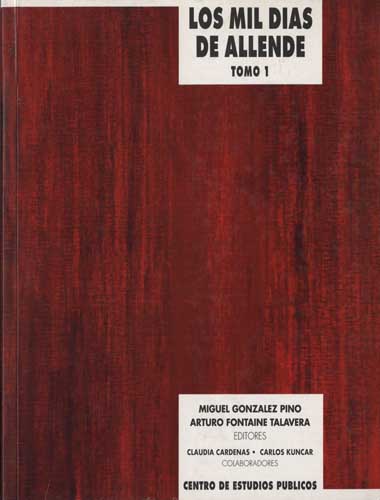 Imagen de la cubierta de Los mil dias de Allende