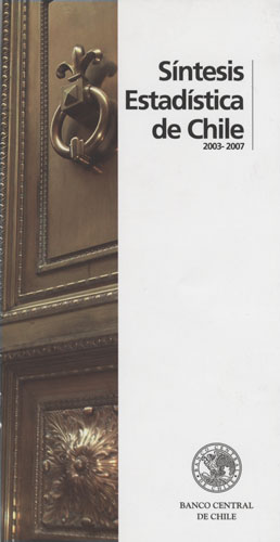 Imagen de la cubierta de S&iacute;ntesis estad&iacute;stica de Chile 2003-2007