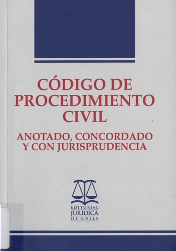 Imagen de la cubierta de Código de procedimiento civil