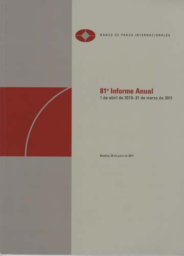 Imagen de la cubierta de 81° Informe anual.