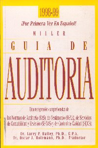 Imagen de la cubierta de Miller. Gu&iacute;a de auditor&iacute;a 1998