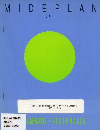 Imagen de la cubierta de Serie regionalizada de la inversi&oacute;n efectiva 1980-1990