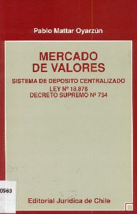 Imagen de la cubierta de Mercado de valores