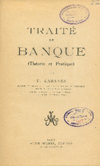 Imagen de la cubierta de Traite de banque.