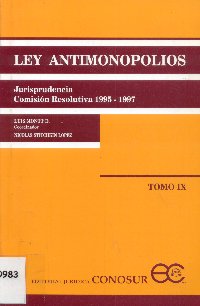 Imagen de la cubierta de Ley antimonopolio