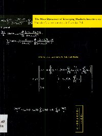 Imagen de la cubierta de The new dynamics of emerging markets investment:
