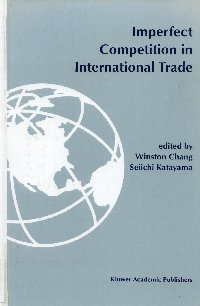 Imagen de la cubierta de Imperfect competition in international trade