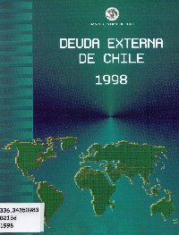 Imagen de la cubierta de Deuda externa de Chile 1998