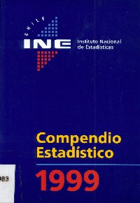 Imagen de la cubierta de Compendio estad&iacute;stico 1999