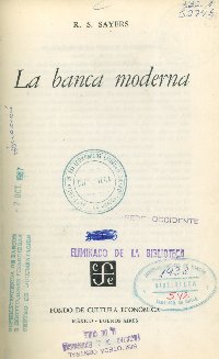 Imagen de la cubierta de La banca moderna