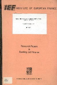 Imagen de la cubierta de Theory and practice in banking supervision: