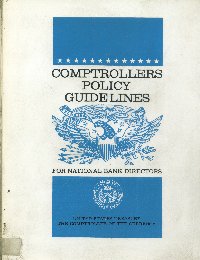Imagen de la cubierta de Comptroller's policy guidelines.