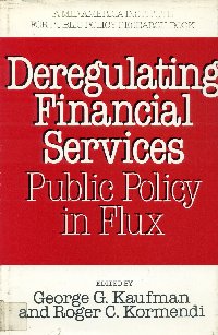 Imagen de la cubierta de Deregulating financial services.