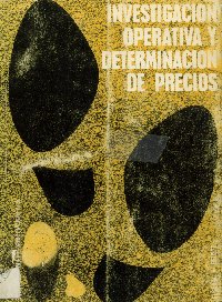 Imagen de la cubierta de Investigación operativa y determinación de precios
