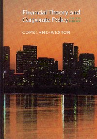 Imagen de la cubierta de Financial theory and corporate policy