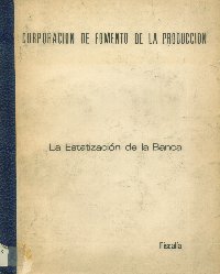 Imagen de la cubierta de La estatización de la banca