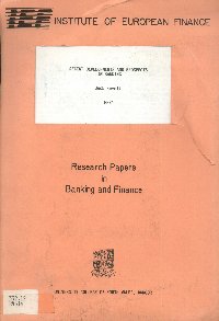 Imagen de la cubierta de Recent developments and prospects in banking