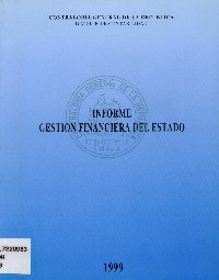 Imagen de la cubierta de Informe gesti&oacute;n financiera del estado