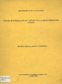 Imagen de la cubierta de Sistema de informaci&oacute;n mecanizada para la banca Dominicana (simbad).