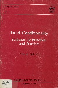 Imagen de la cubierta de Fund conditionality.