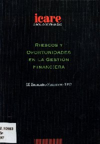 Imagen de la cubierta de Riesgos y oportunidades en la gestión financiera