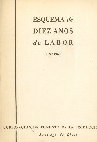 Imagen de la cubierta de Esquema de diez años de labor.