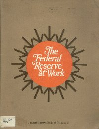 Imagen de la cubierta de The federal reserve at work
