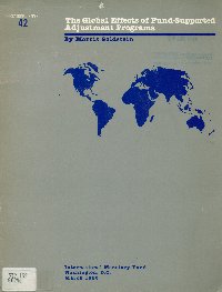 Imagen de la cubierta de The global effects of Fund-supported adjustment programs