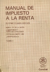 Imagen de la cubierta de Manual de impuesto a la renta.