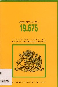 Imagen de la cubierta de Leyes N&deg;19.651 a 19.675.