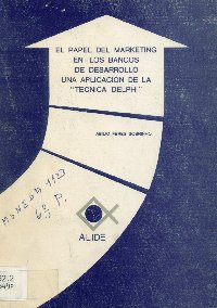 Imagen de la cubierta de El papel del marketing en los bancos de desarrollo.