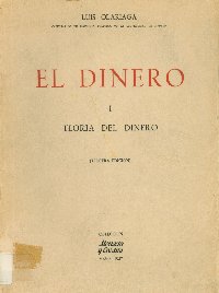 Imagen de la cubierta de El dinero.