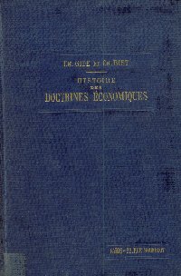Imagen de la cubierta de Histoire des doctrines economiques.