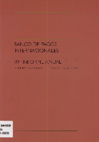Imagen de la cubierta de Banco de Pagos Internacionales