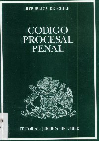 Imagen de la cubierta de Código procesal penal