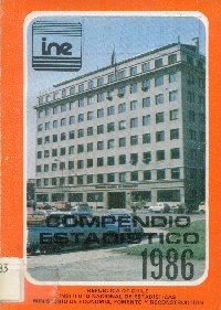 Imagen de la cubierta de Compendio estadístico 1986