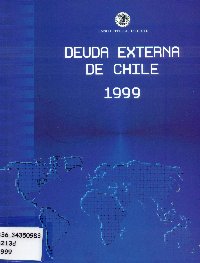 Imagen de la cubierta de Deuda externa de Chile 1999