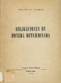 Imagen de la cubierta de Obligaciones en moneda determinada