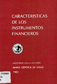 Imagen de la cubierta de Características de los instrumentos financieros